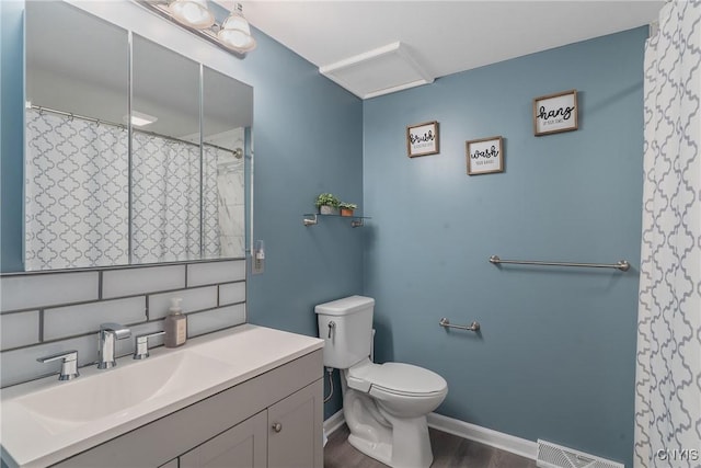 223 Windcrest Dr, Camillus, NY 13031 - full bathroom featuring vanity and wood finished floors