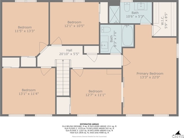 223 Windcrest Dr, Camillus, NY 13031 - view of floor plan / room layout