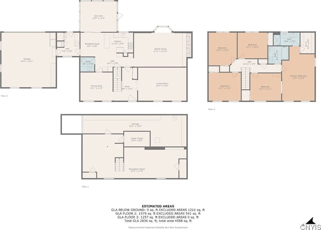 223 Windcrest Dr, Camillus, NY 13031 - view of property floor plan