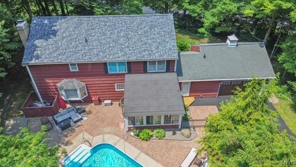 223 Windcrest Dr, Camillus, NY 13031 - view of subject property with a pool area
