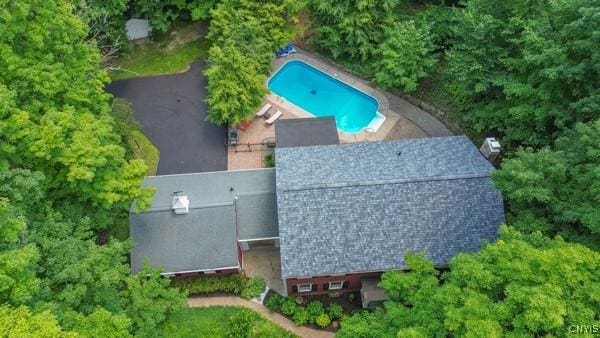 223 Windcrest Dr, Camillus, NY 13031 - view of subject property with a pool area