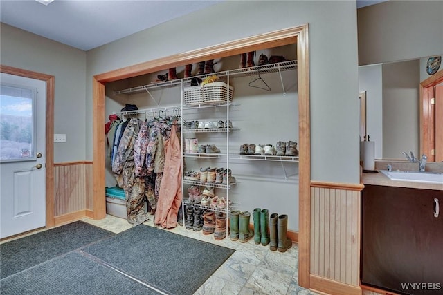 8770 Old State Rd, Allen, NY 14709 - closet with a sink