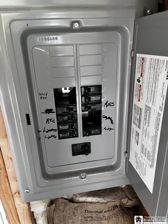 1727 Rte 426, French Creek, NY 14724 - utility room with electric panel