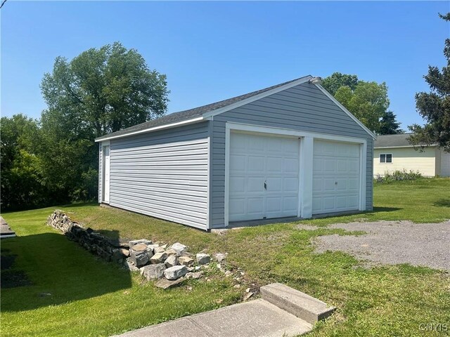 8807 N Main St, Le Ray, NY 13637 - view of detached garage