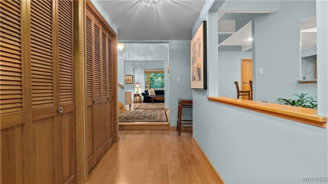 43 Larned Ln, Orchard Park, NY 14127 - corridor with wood finished floors