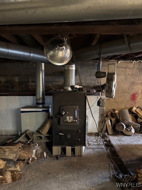 7491 S Grove Rd, Lyndon, NY 14737 - view of utility room
