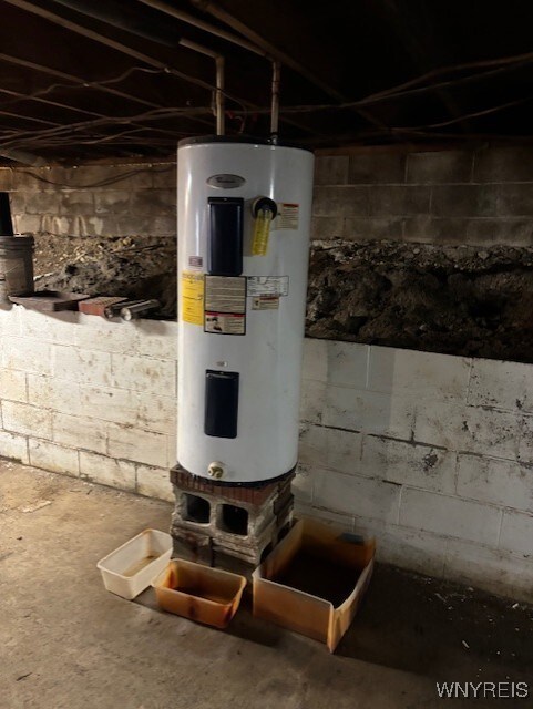 7491 S Grove Rd, Lyndon, NY 14737 - utilities with electric water heater