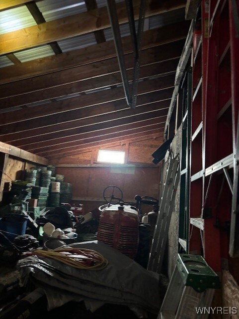 7491 S Grove Rd, Lyndon, NY 14737 - view of garage