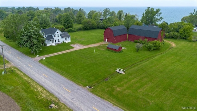 11131 Lakeshore Rd, Yates, NY 14098 - view from above of property featuring a nearby body of water
