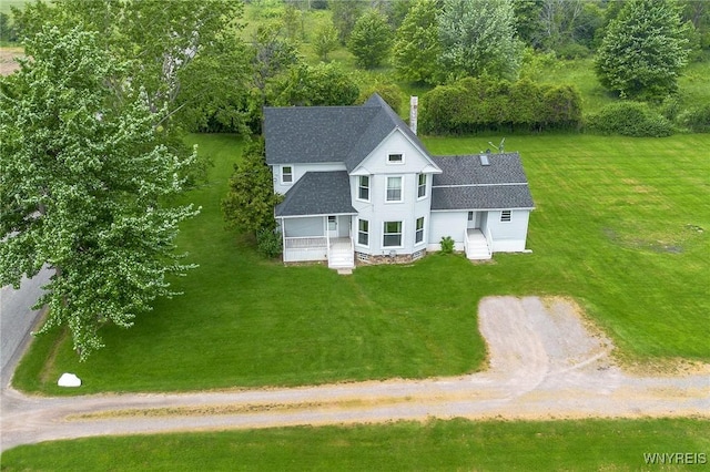 11131 Lakeshore Rd, Yates, NY 14098 - view from above of property