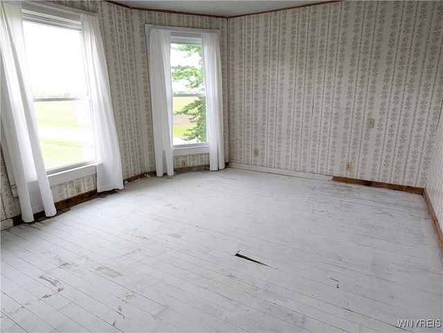 11131 Lakeshore Rd, Yates, NY 14098 - empty room featuring wood finished floors
