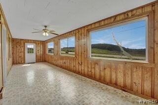 3271 Rte 78, Wethersfield, NY 14024 - view of unfurnished sunroom