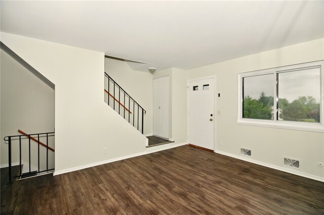 116 Surrey Hill Way, Henrietta, NY 14623 - entrance foyer featuring wood finished floors, baseboards, and stairway