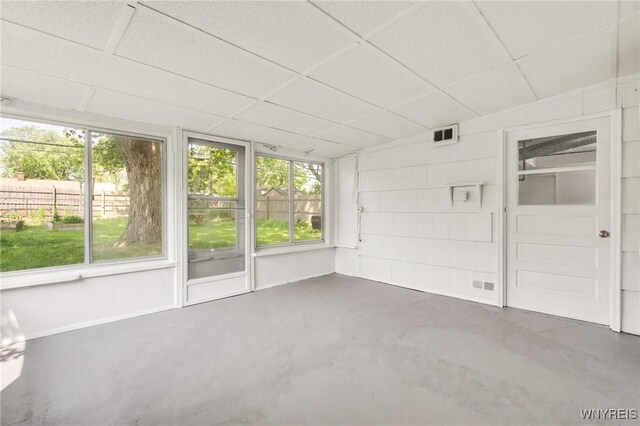 126 Pryor Ave, Tonawanda, NY 14150 - unfurnished sunroom with plenty of natural light
