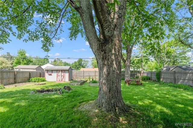 126 Pryor Ave, Tonawanda, NY 14150 - fenced backyard featuring a shed
