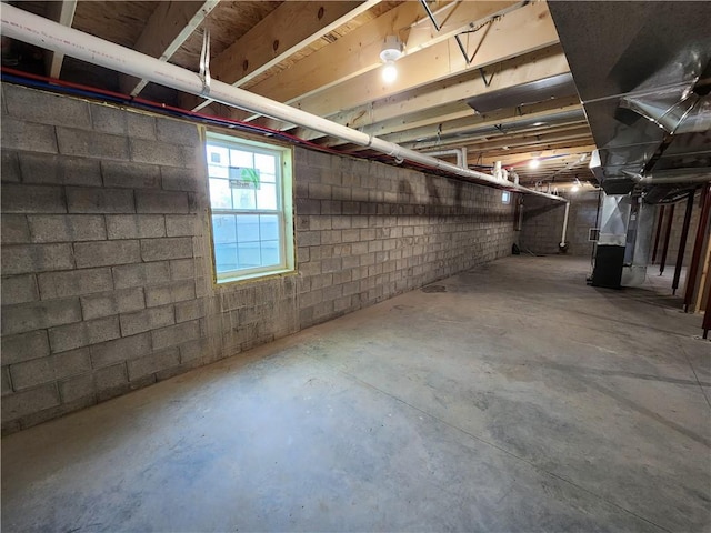 32 Jefferson St, North Dansville, NY 14437 - basement featuring heating unit