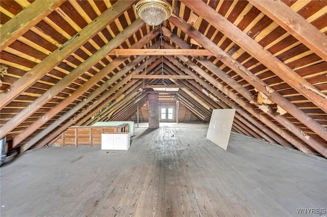 88 Rugby Rd, Buffalo, NY 14216 - view of unfinished attic