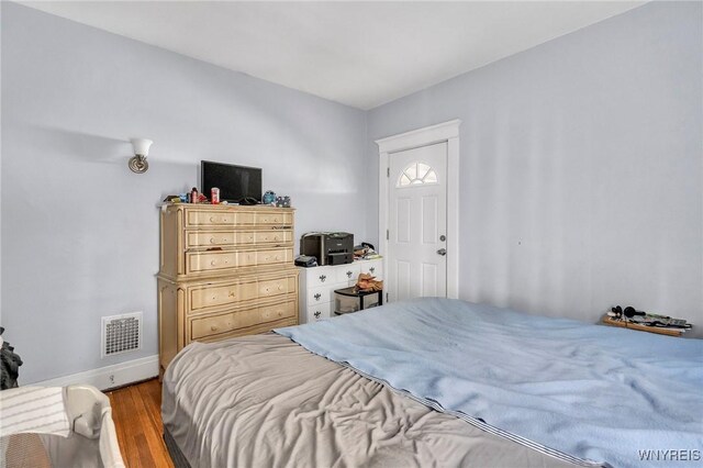 88 Rugby Rd, Buffalo, NY 14216 - bedroom with baseboards and wood finished floors