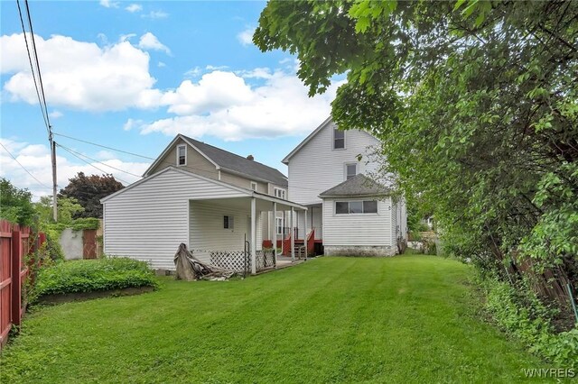 88 Rugby Rd, Buffalo, NY 14216 - back of property