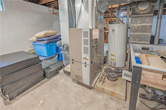 14 Euclid Ave, Lockport-City, NY 14094 - utilities featuring gas water heater and heating unit