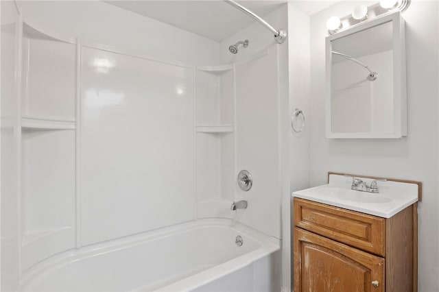 328 W Main St, Palmyra, NY 14522 - bathroom with bathtub / shower combination and vanity
