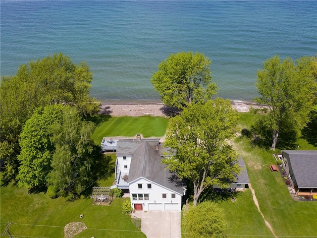 11037 Pratt Ln Unit 21, Yates, NY 14098 - aerial view of property and surrounding area with a nearby body of water