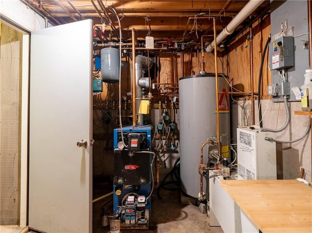 11037 Pratt Ln Unit 21, Yates, NY 14098 - utilities featuring water heater and a heating unit