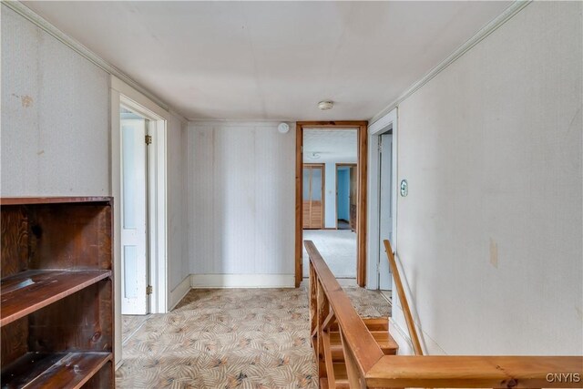 9569 Church St, Denmark, NY 13620 - corridor featuring baseboards