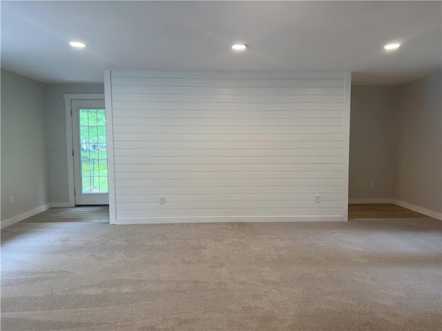 43 Harvest Rd, Perinton, NY 14450 - empty room featuring carpet flooring and recessed lighting