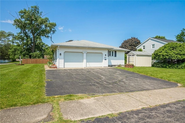 65 Meyerhill Cir E, Irondequoit, NY 14617 - single story home featuring a storage unit and driveway