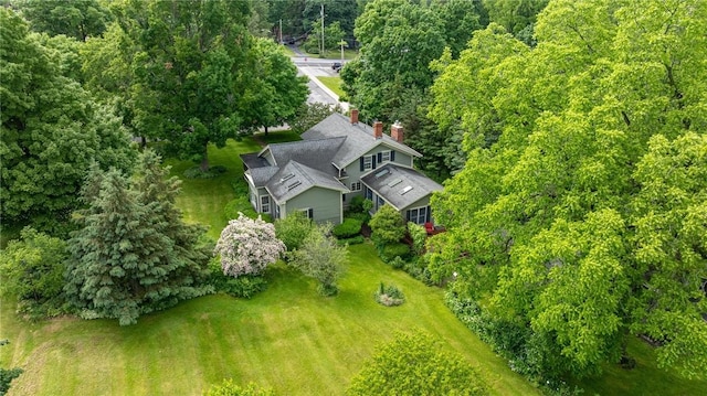 4 Park Pl E, Bloomfield, NY 14469 - view from above of property