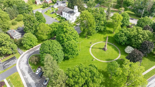 4 Park Pl E, Bloomfield, NY 14469 - drone / aerial view of a tree filled landscape
