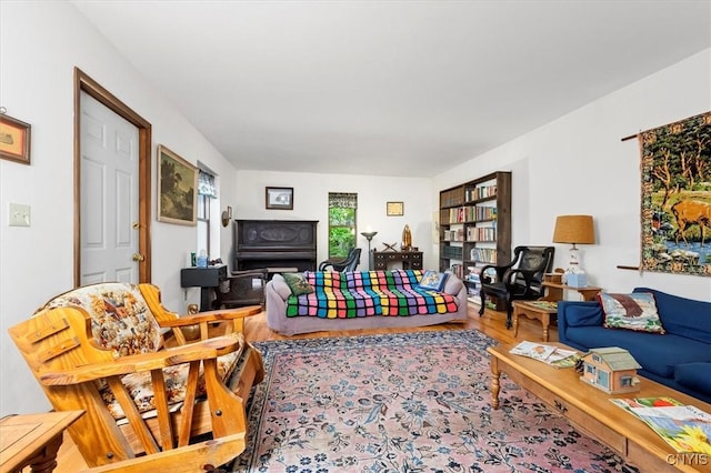 175 S Rondaxe Rd, Webb, NY 13420 - living area featuring wood finished floors
