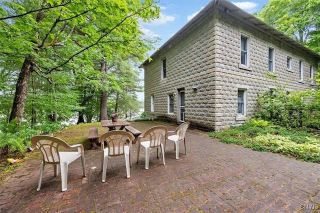 175 S Rondaxe Rd, Webb, NY 13420 - view of patio / terrace