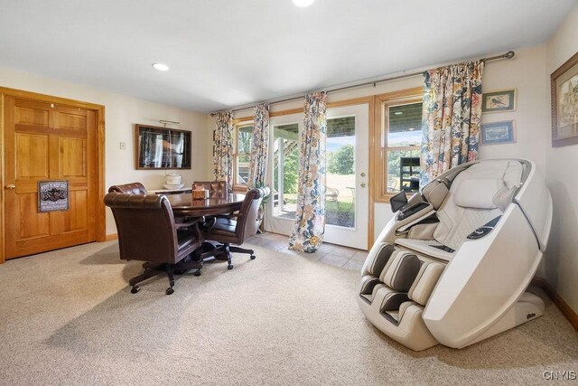 5479 Lake Rd, Tully, NY 13159 - office space with carpet flooring and recessed lighting