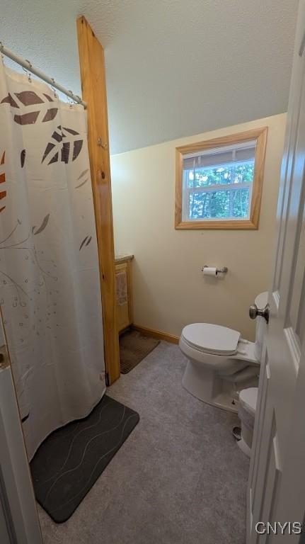 6234 Reservoir Rd, Lebanon, NY 13346 - full bath featuring toilet and a shower with curtain
