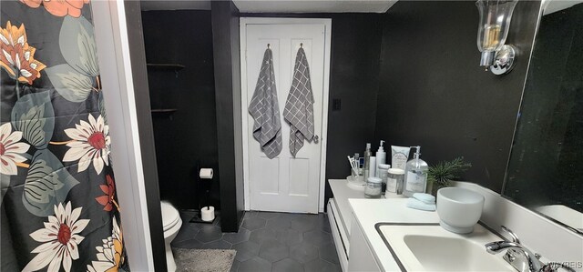 7029 Akron Rd, Lockport Town, NY 14094 - bathroom featuring tile patterned flooring and vanity