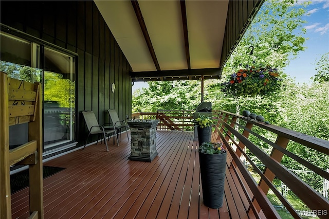 17 Quail, Orchard Park, NY 14127 - view of wooden deck