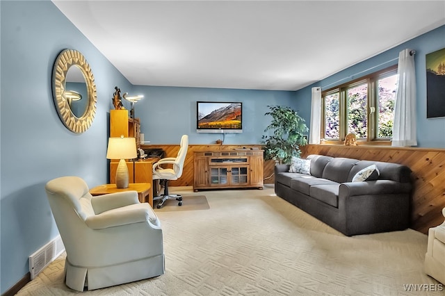 17 Quail, Orchard Park, NY 14127 - living area with a desk and carpet floors