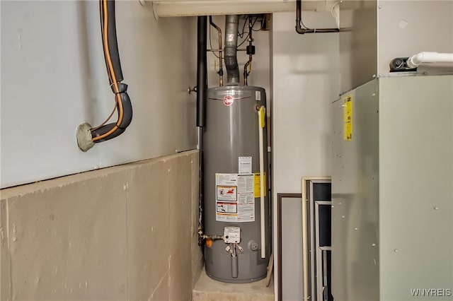 17 Quail, Orchard Park, NY 14127 - utility room with water heater and heating unit