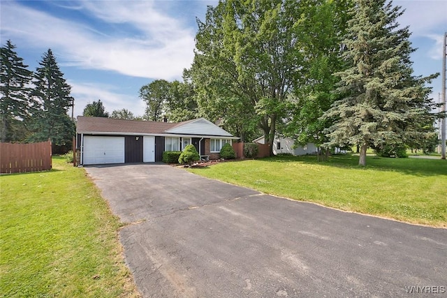 664 Upper Mountain Rd, Lewiston, NY 14092 - ranch-style home featuring an attached garage and driveway