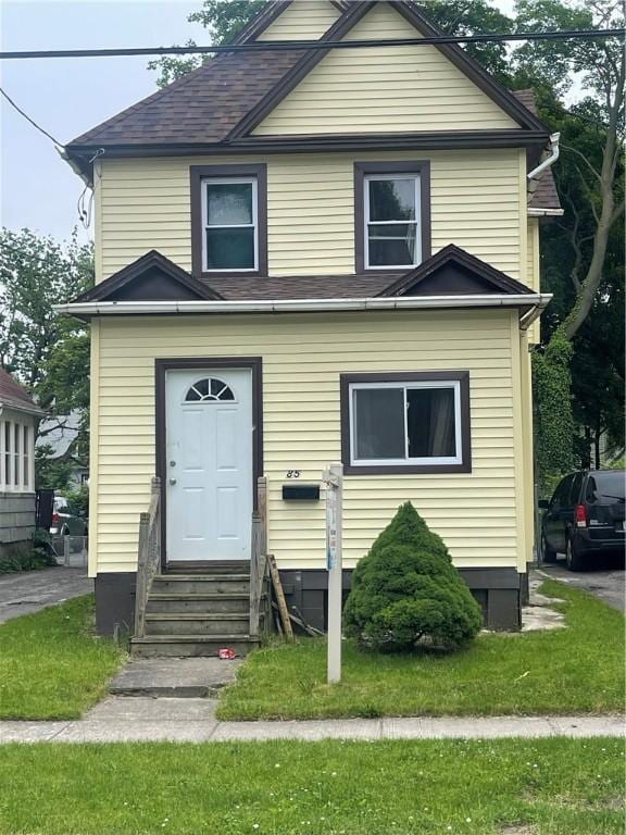 85 Eiffel Pl, Rochester, NY 14621 - view of front of house with entry steps