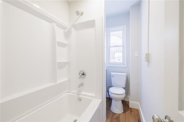 123 Rauber St, Rochester, NY 14605 - bathroom featuring wood finished floors and shower / bathtub combination