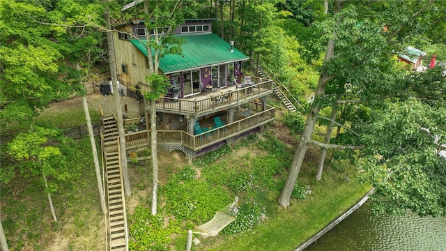 8567 Glen Rd, Rushford, NY 14777 - view of subject property with a large body of water