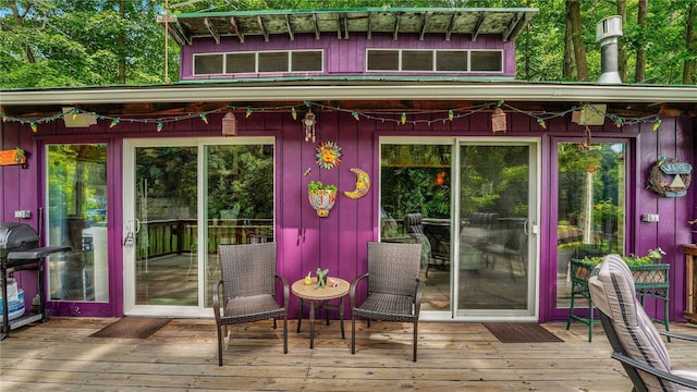 8567 Glen Rd, Rushford, NY 14777 - view of deck