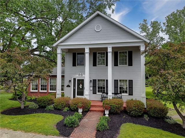 38 E Ave, Murray, NY 14470 - greek revival house with a porch