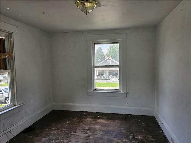 420 Schuyler Ave, Southport, NY 14904 - unfurnished room with dark wood finished floors