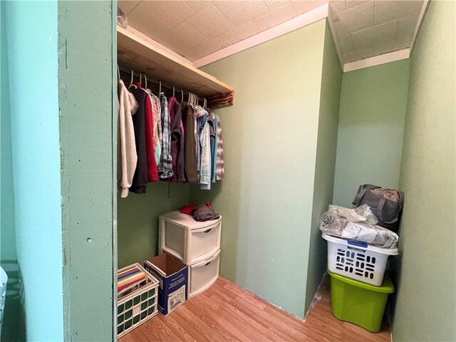 1663 Bingham Rd, Keating Town, PA 16726 - spacious closet featuring wood finished floors