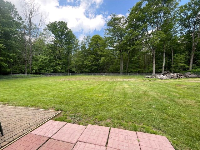 1663 Bingham Rd, Keating Town, PA 16726 - fenced backyard with a patio
