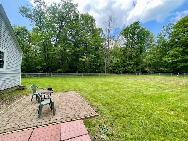 1663 Bingham Rd, Keating Town, PA 16726 - fenced backyard featuring a patio area